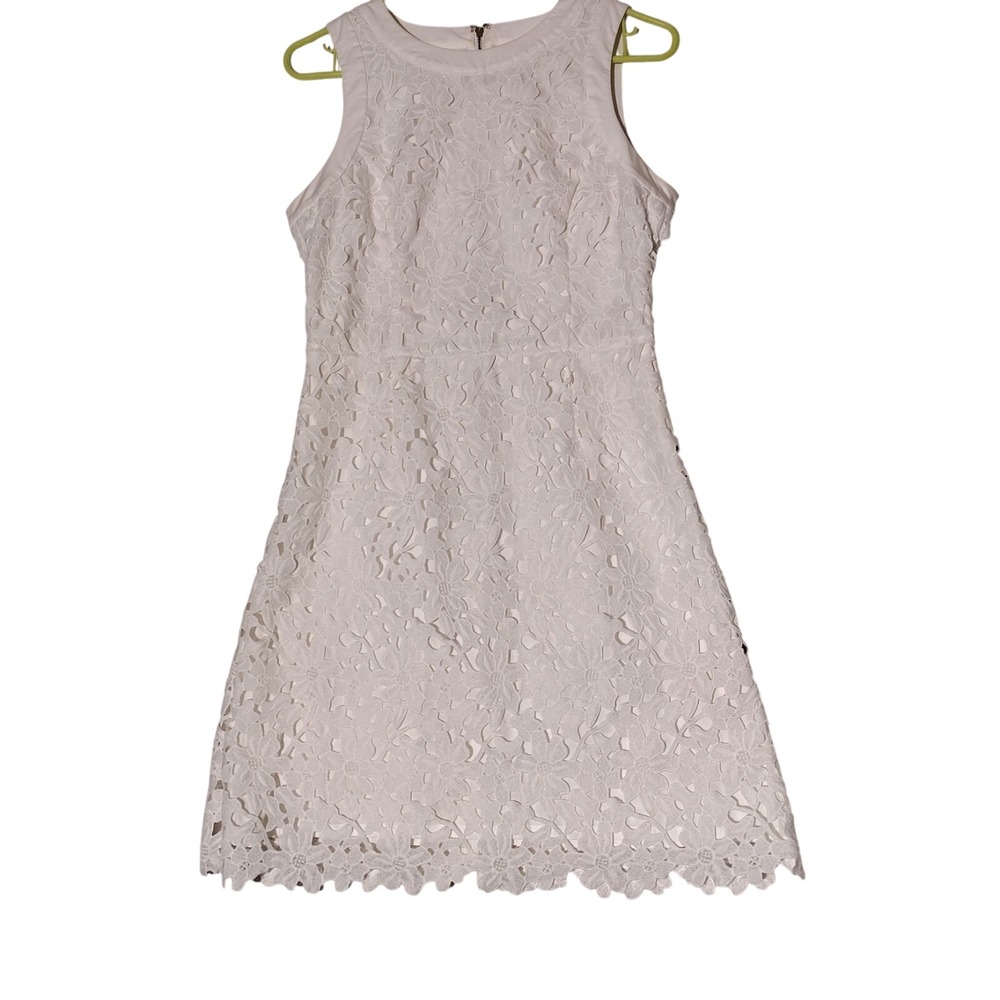 Kate Spade Floral Cutwork A-line Dress Size 6 - Imperfect, Stains